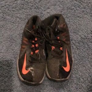 Nike Air Max black and orange